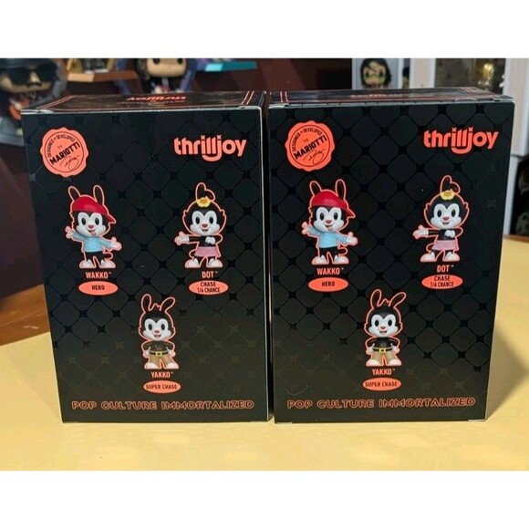 Thrilljoy The animaniacs Wakko And Dot Limited Edition and Chase - Picture 4 of 8